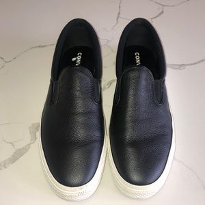 Converse All Star Leather  slip ons